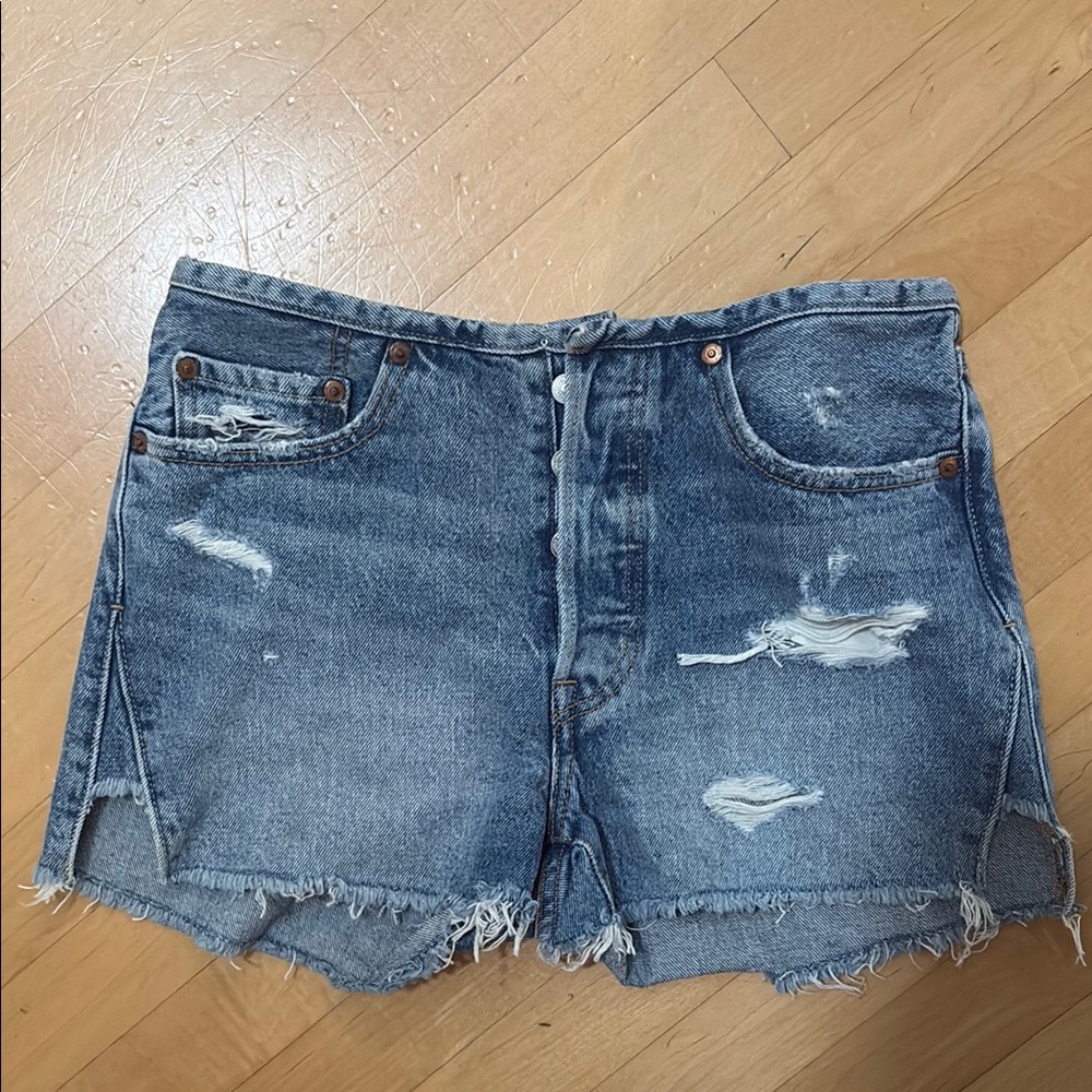 Levi’s Blue Denim Shorts